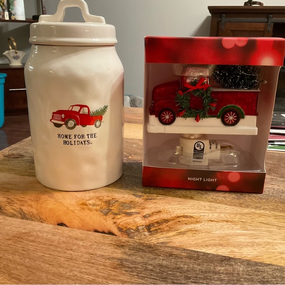 RAE DUNN CHRISTMAS & NIGHTLIGHT “Home for the Holidays” New - Picture 2 of 11